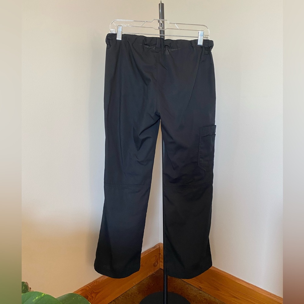 3 Pairs Cherokee Petite Scrub Pants Black XSP - Picture 3 of 13